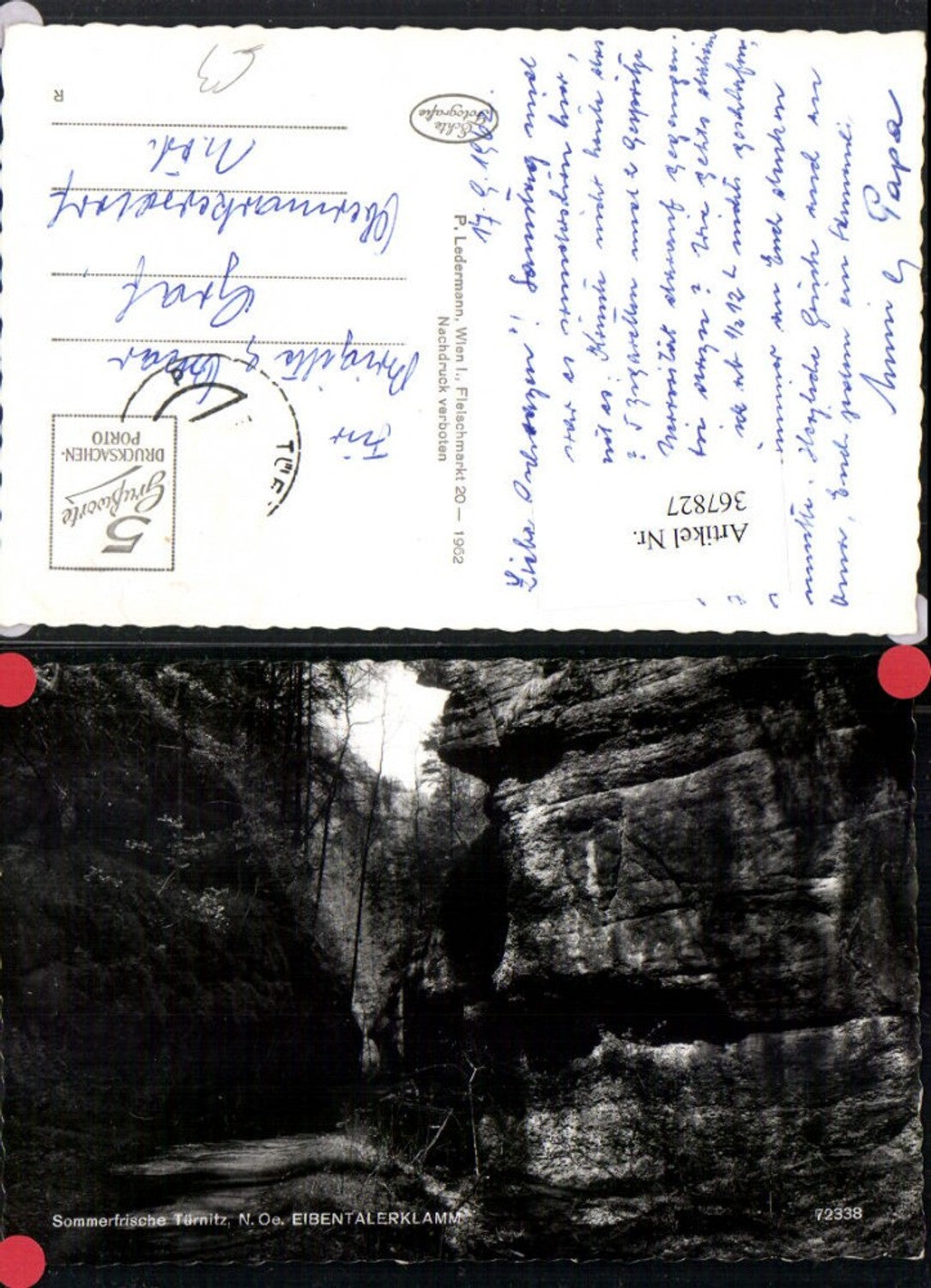 367827,Türnitz Eibentalerklamm Klamm Partie