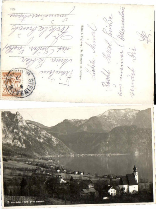 66558, Steinbach am Attersee pub Voglmayr 1930