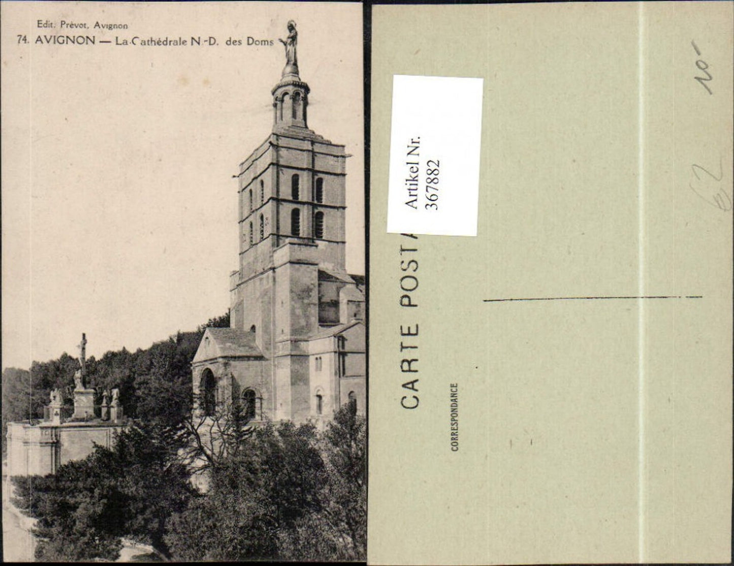 367882,Provence-Alpes-Cote-Azur Vaucluse Avignon La Cathedrale Notre-Dame des Doms Church