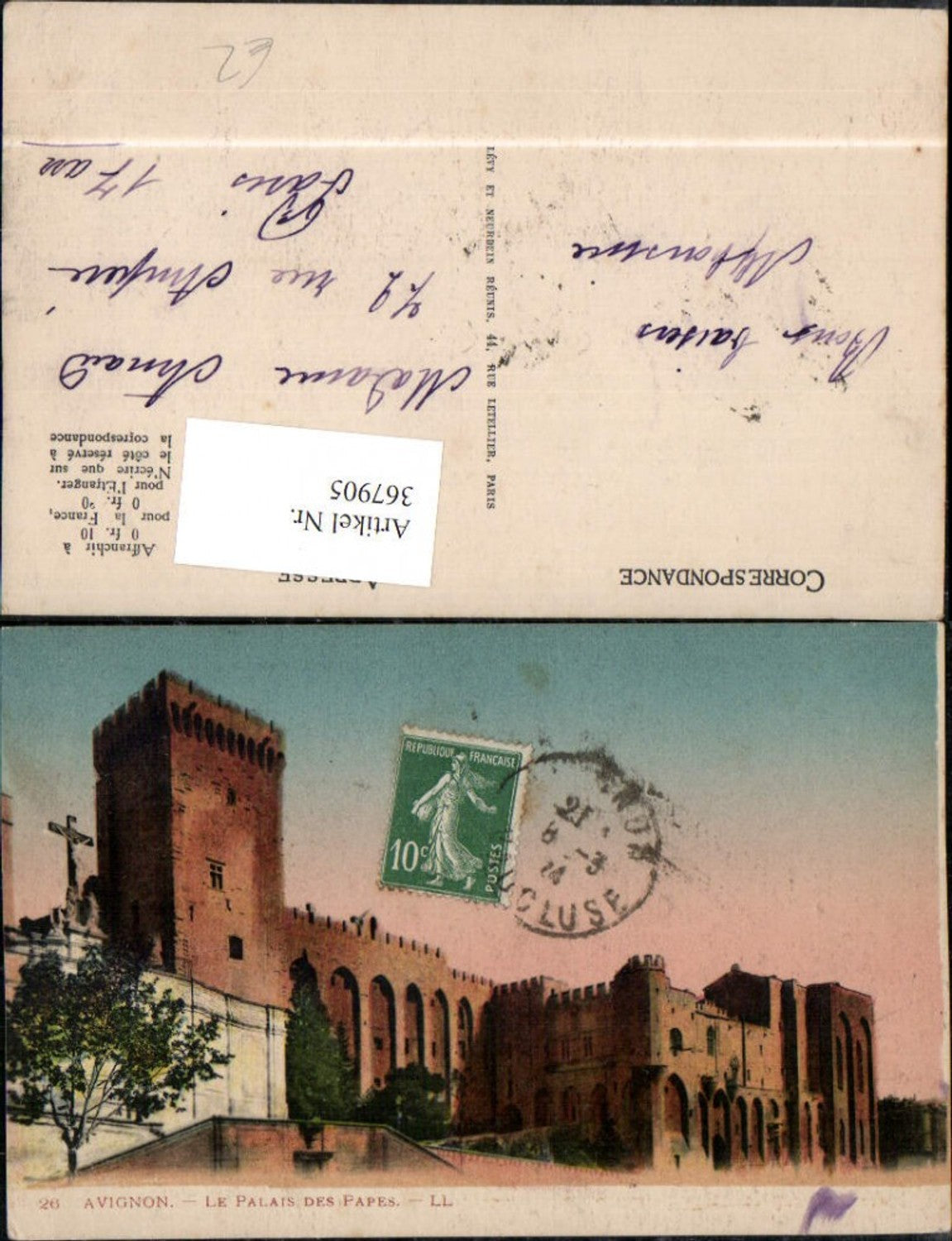 367905,Provence-Alpes-Cote-Azur Vaucluse Avignon Le Palais des Papes