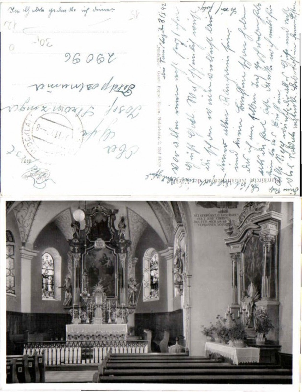 66587,Neukirchen a.d. Vöckla 1942 Feldpost