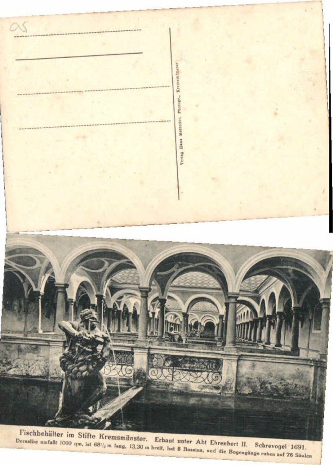 66607,Kremsmünster Fischbehälter 1900