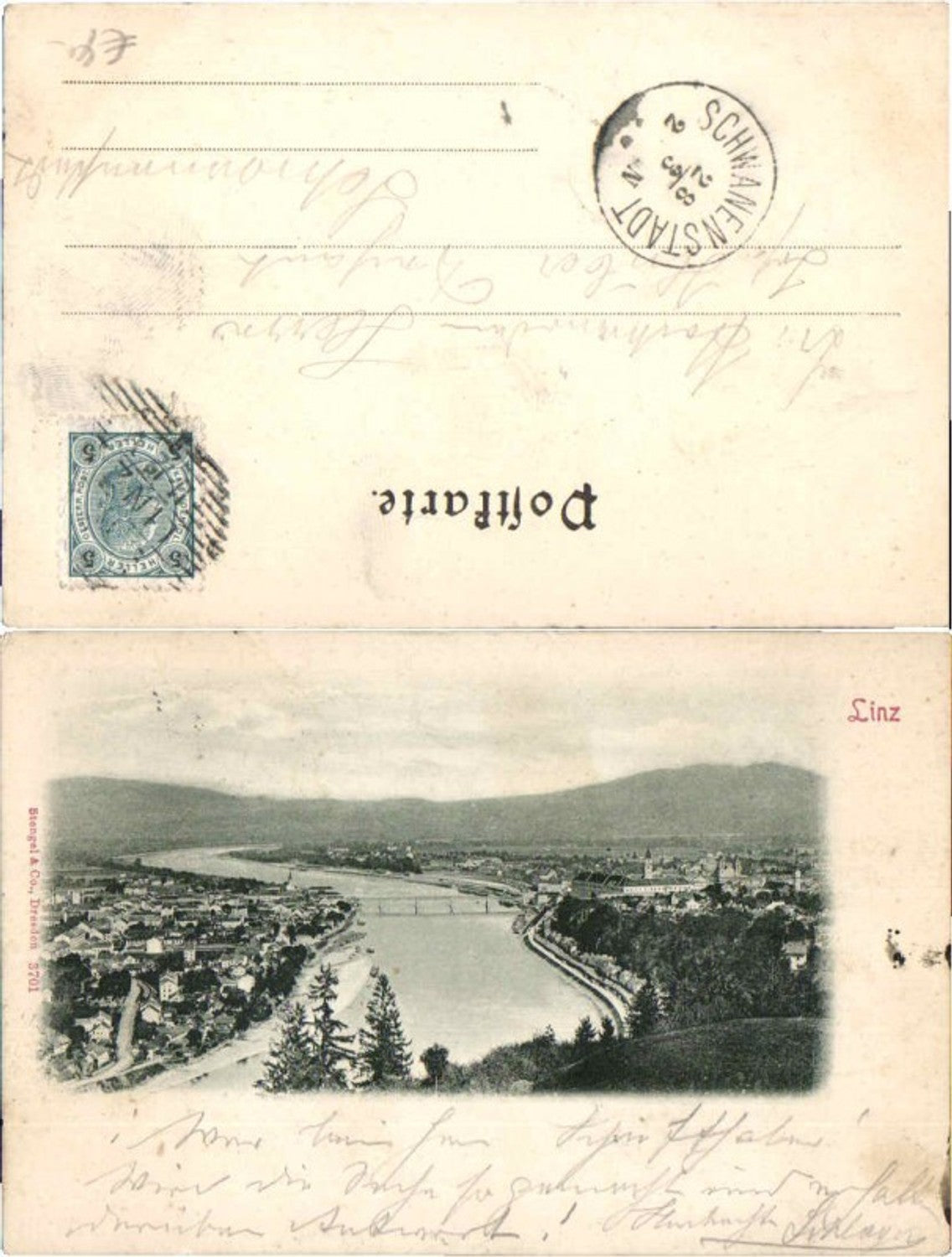 66612,Linz a.d. Donau 1900 pub Stengel 3701