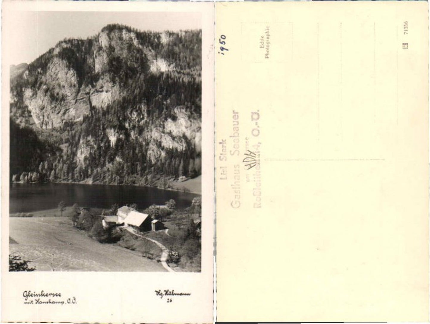 66625, Gleinkersee m. Hanskamp b Spital am pyhrn