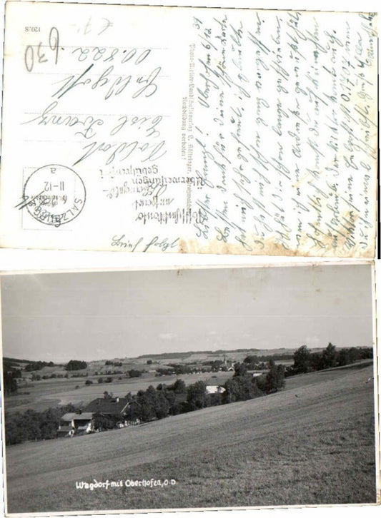 66681,Wegdorf bei Oberhofen Vöcklabruck Irrsee 1940