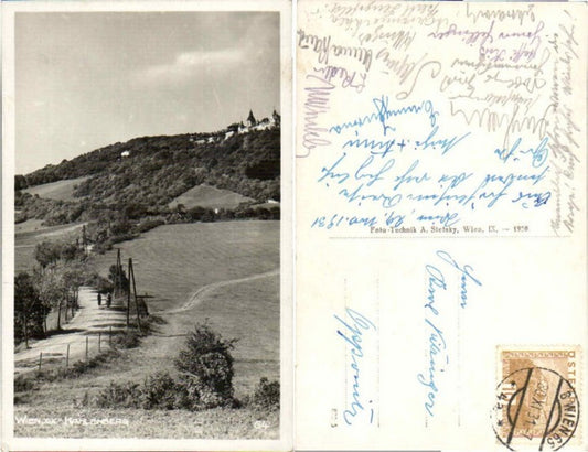 66974,Wien Kahlenberg Leopoldsberg Wegpartie