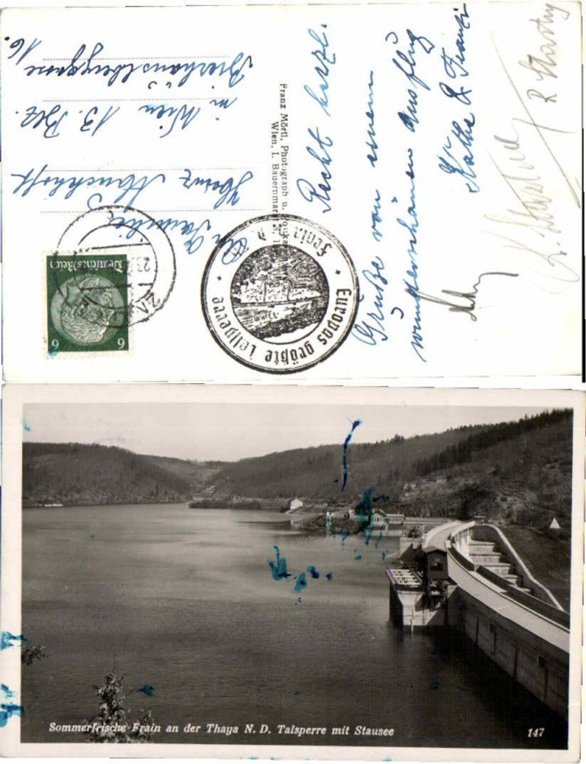 67109,Sommerfrische Frain a.d. Thaya Talsperre Stausee