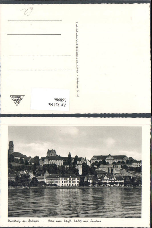 368986,Meersburg am Bodensee Hotel zum Schiff Schloss u. Residenz