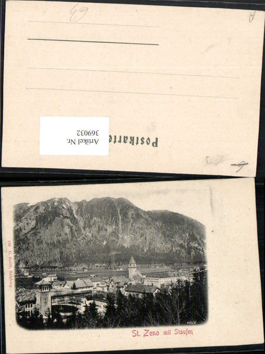 369032,St. Zeno Totale m. Kloster geg. Staufen Bergkulisse pub G. Baldi 158