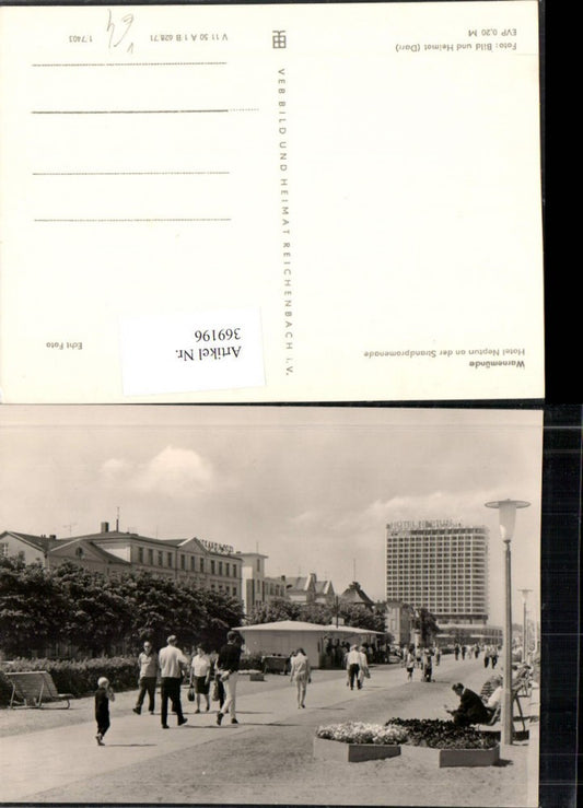 369196,Rostock Warnemünde Hotel Neptun Promenade pub VEB