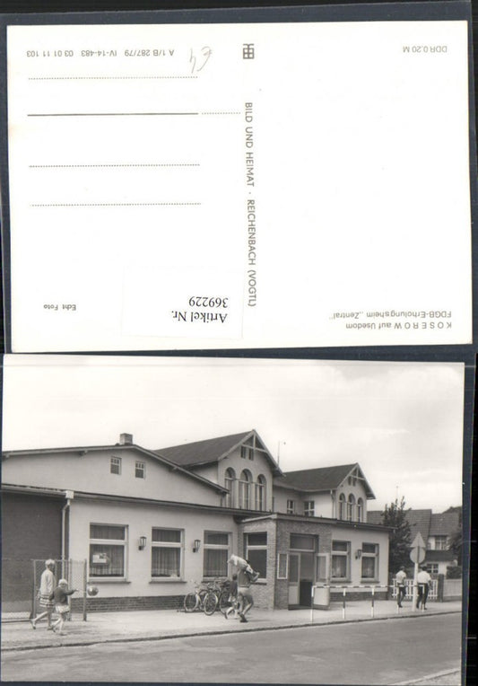 369229,Koserow auf Usedom Erholungsheim Zentral Fahrräder