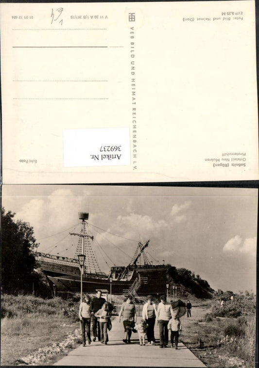 369237,Saßnitz Sassnitz auf Rügen Neu Mukran Piratenschiff pub VEB