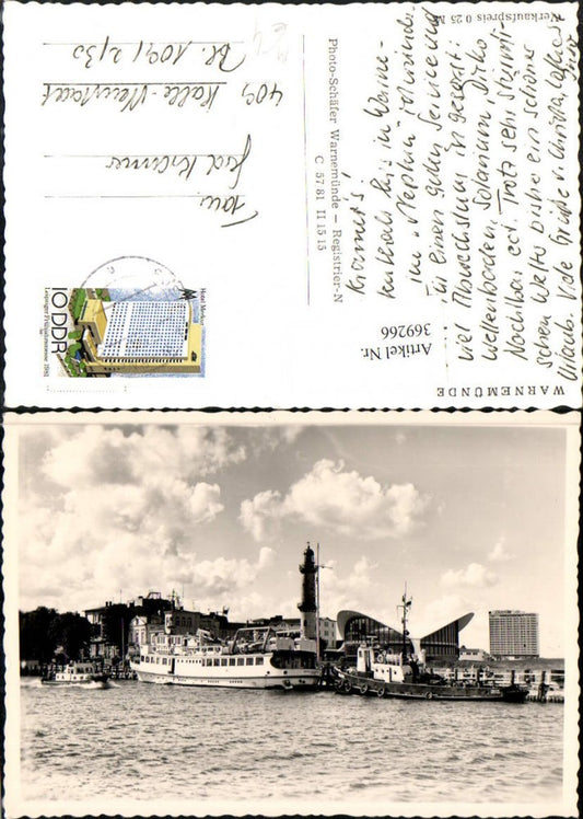 369266,Rostock Warnemünde Hafen Schiff Boote Leuchtturm