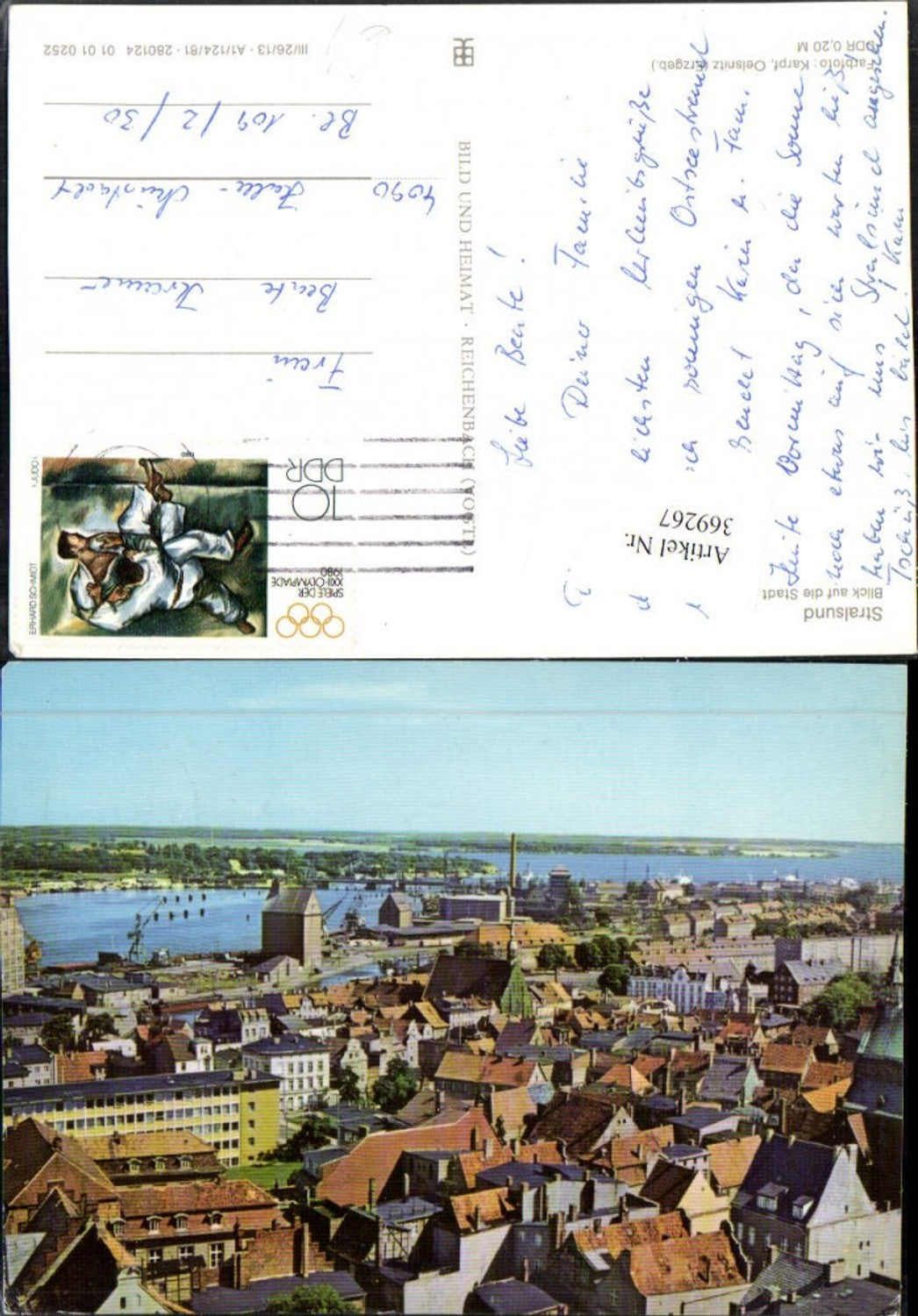 369267,Stralsund Teilansicht