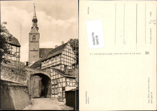 369278,Tangermünde Roßfurt Tor Kirche pub VEB