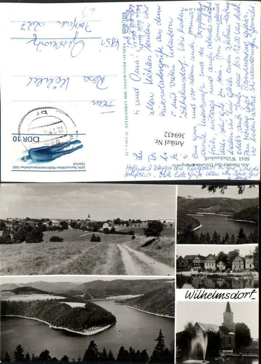 369432,Wilhelmsdorf Totale Kirche Stausee Hohenwarte-Talsperre b. Hohenwarte