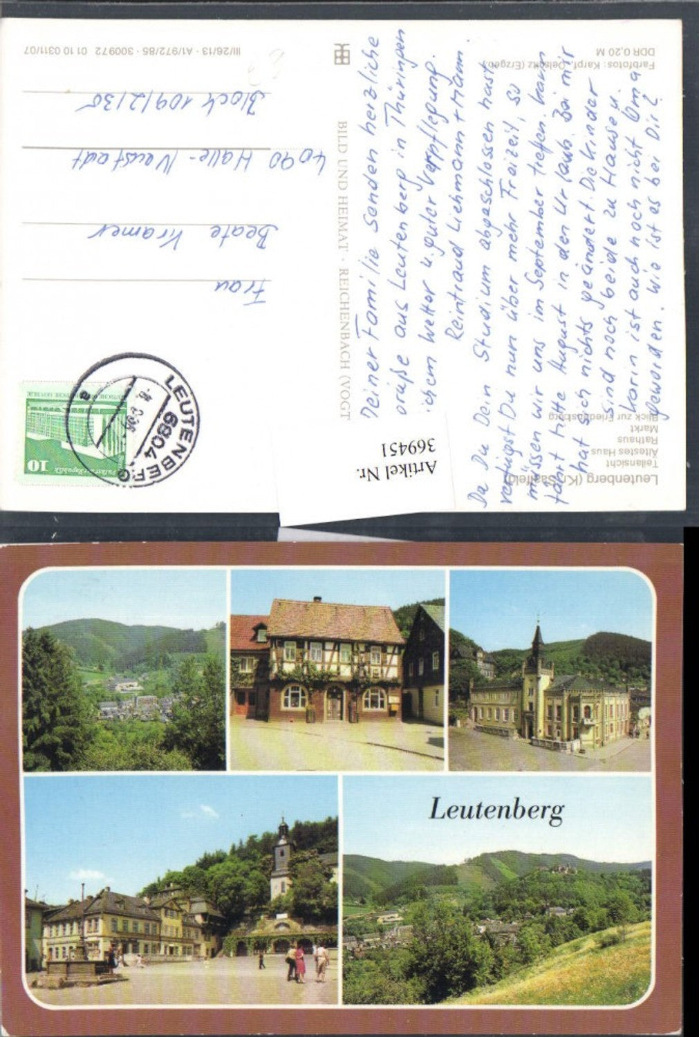 369451, Leutenberg Total Town Hall Market Friedensburg Multiview Map