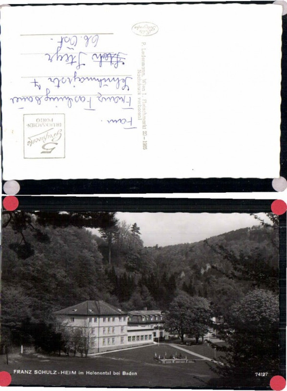 68159,Franz Schulz Heim Helenental bei Baden