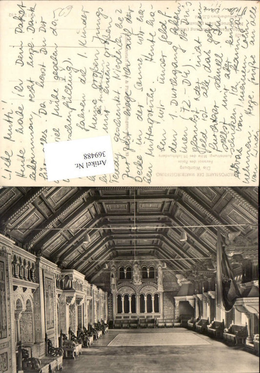 369488, Eisenach Wartburg Ballroom Interior View