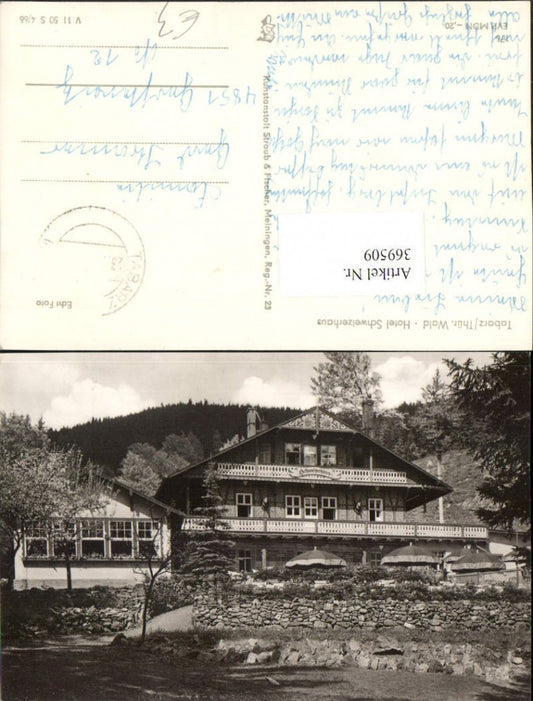 369509,Tabarz Hotel Schweizerhaus