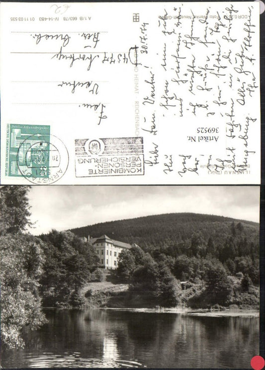 369525,Ilmenau Blick zur Goethe-Schule