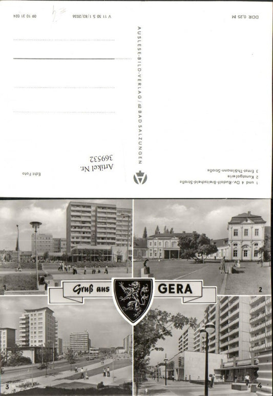 369532, Gera Art Gallery Street Views Multi-image Map