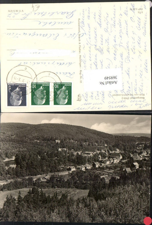 369549,Georgenthal Teilansicht vom Schwabhäuserkopf