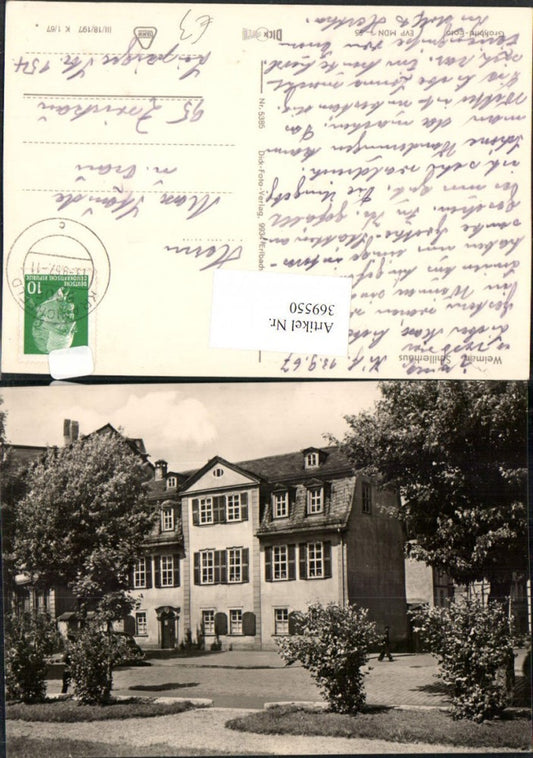 369550, Weimar Schillerhaus House