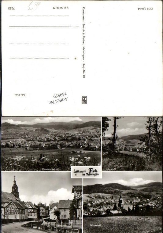 369559, Flea Total At the Church Party Multiview Card