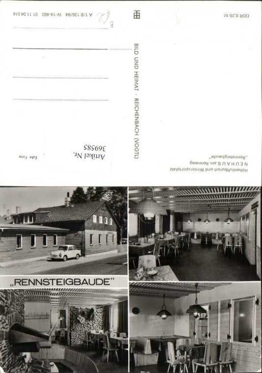 369585, Neuhaus am Rennweg Rennsteigbaude Multi-view map