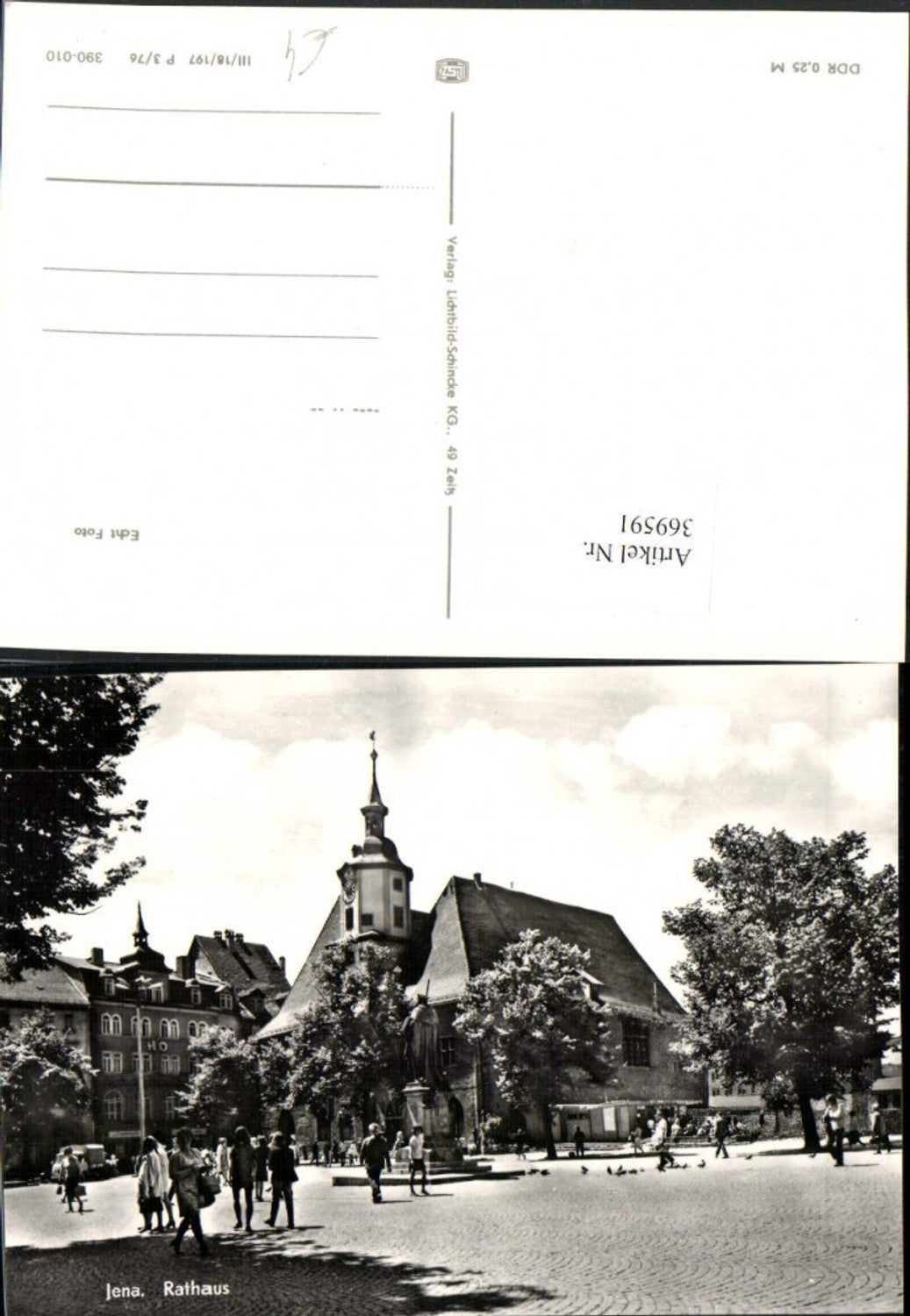 369591,Jena Rathaus Denkmal Statue