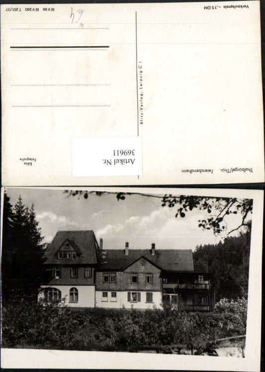 369611, Thalbürgel near Bürgel, retirement home