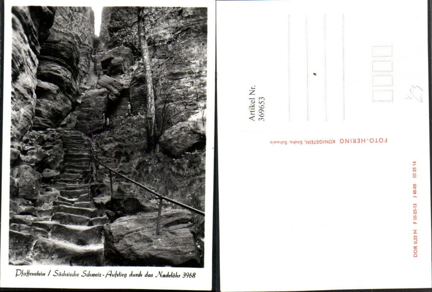 369653,Sächsische Schweiz Pfaffenstein Aufstieg Nadelöhr pub Foto Hering 3968