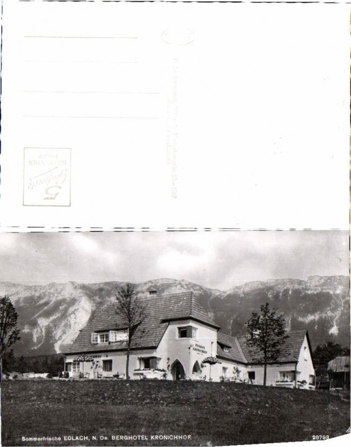68338,Edlach Berghotel Kronichhof