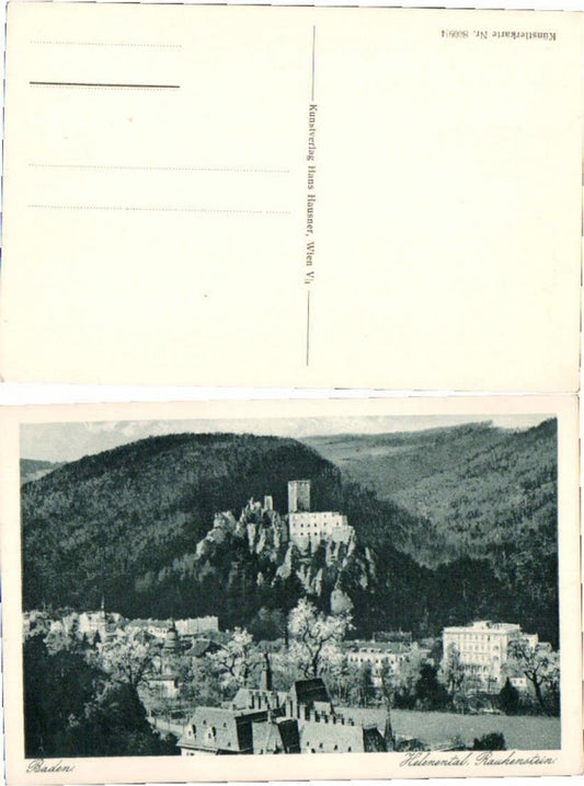 68349,Baden bei Wien Helenental Rauhenstein