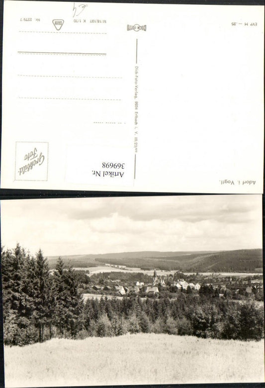 369698,Adorf im Vogtland Teilansicht