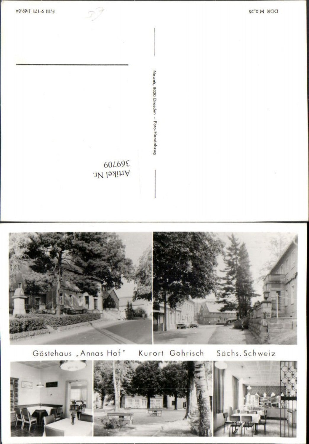 369709,Sächsische Schweiz Gohrisch Gästehaus Annas Hof Mehrbildkarte