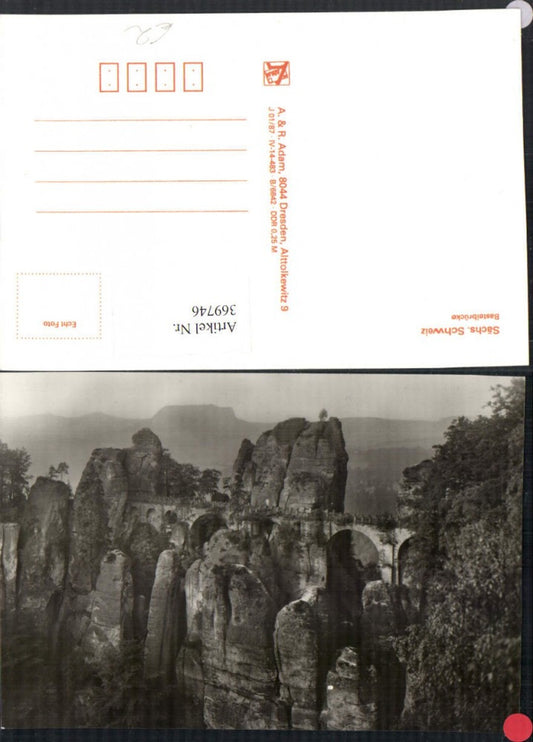 369746,Sächsische Schweiz Bastei-Brücke b. Rathen Felsen