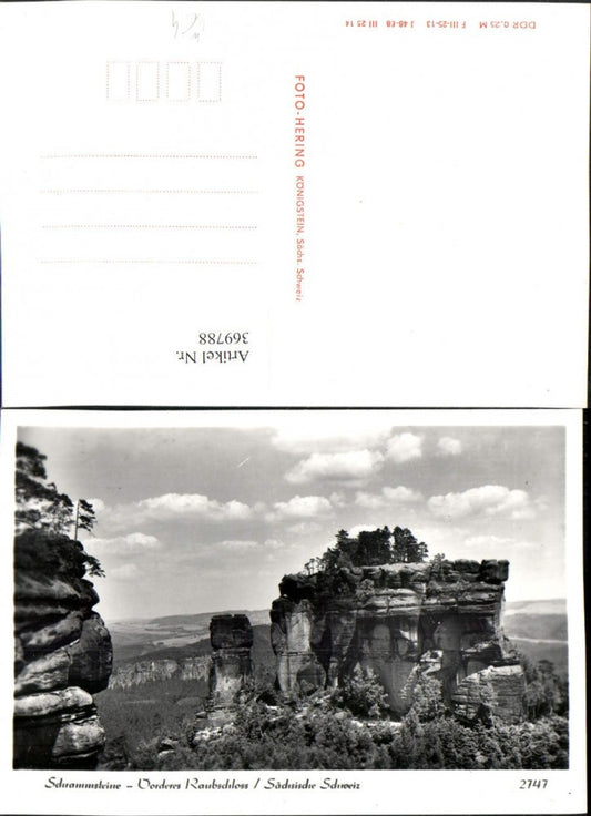 369788,Schrammsteine Raubschloss Felsen b. Bad Schandau pub Foto Hering 2747