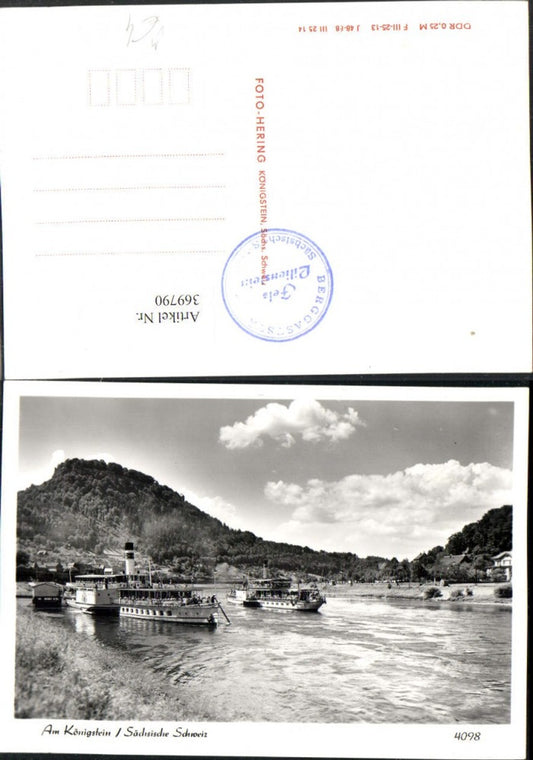369790,Sächsische Schweiz Königstein Dampfer pub Foto Hering 4098