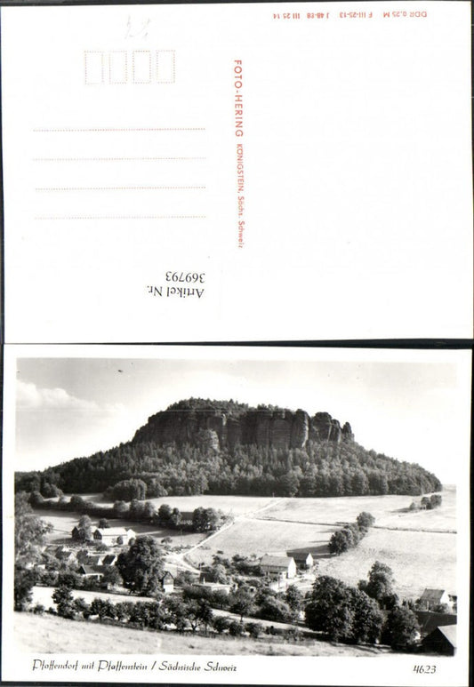 369793,Sächsische Schweiz Pfaffendorf m. Pfaffenstein pub Foto Hering 4623