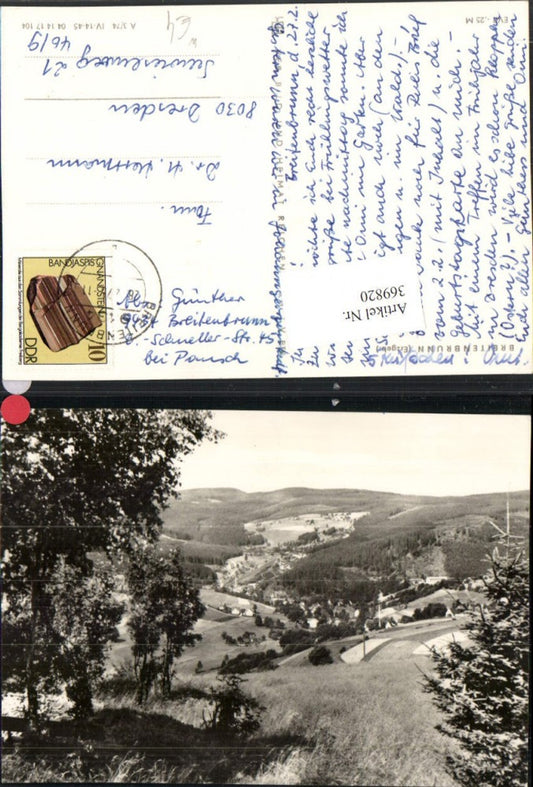 369820,Breitenbrunn im Erzgebirge Teilansicht