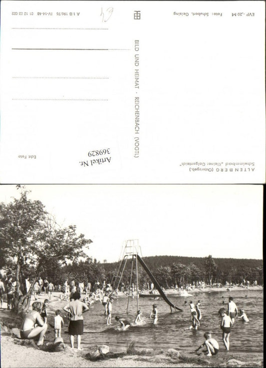 369829,Altenberg im Osterzgebirge Schwimmbad Kleiner Galgenteich Wasserrutsche