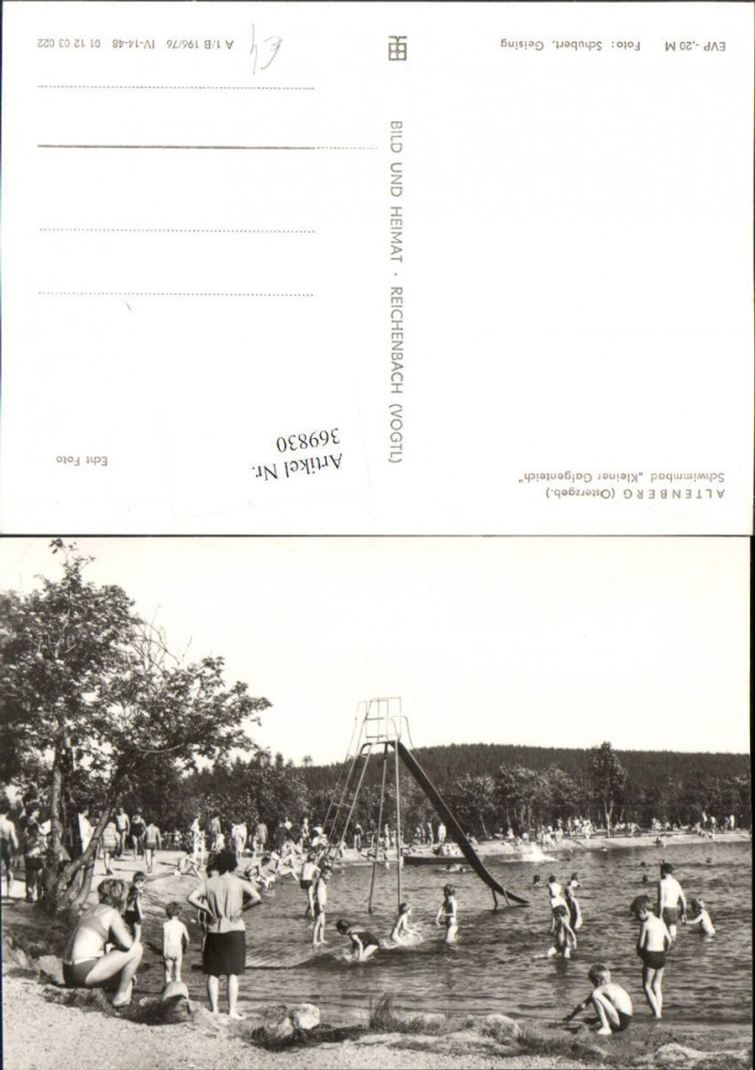 369830,Altenberg im Osterzgebirge Schwimmbad Kleiner Galgenteich Wasserrutsche