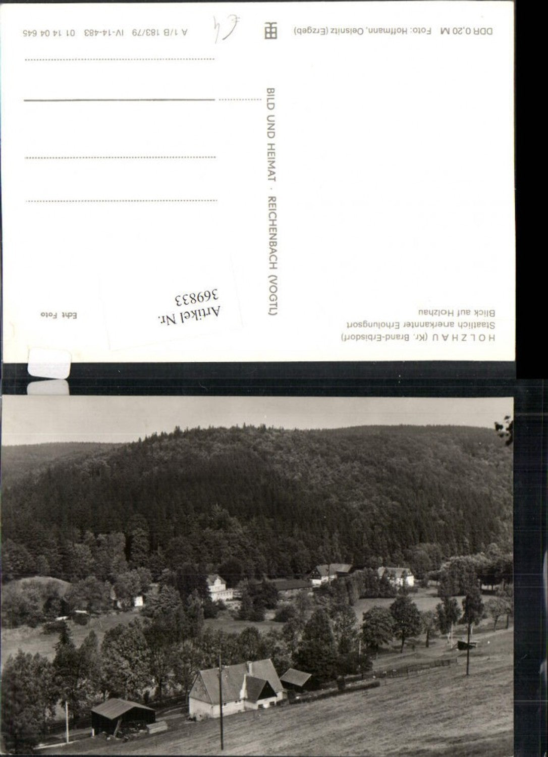 369833,Rechenberg-Bienenmühle Holzhau Teilansicht