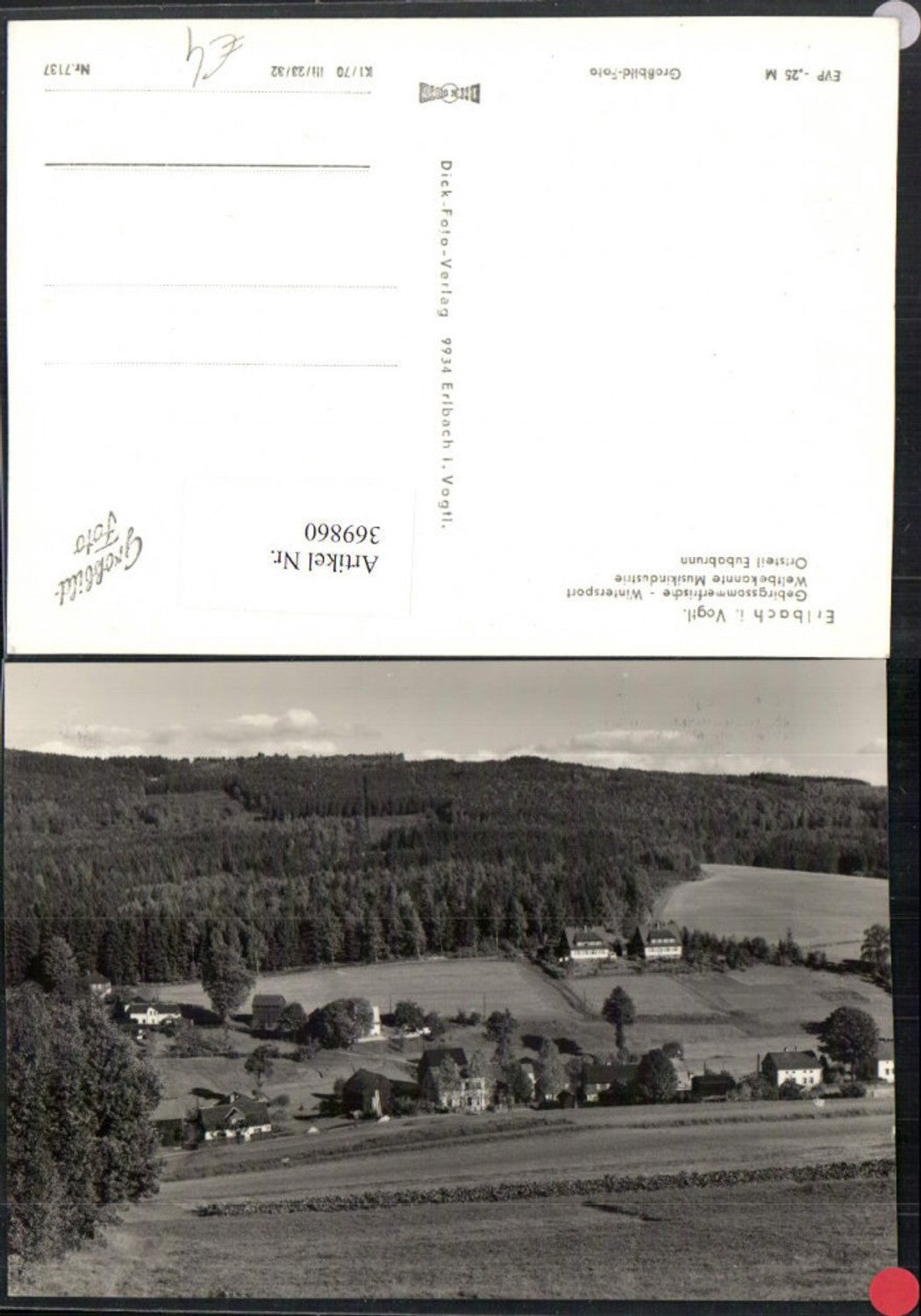 369860,Erlbach im Vogtland Eubabrunn Teilansicht