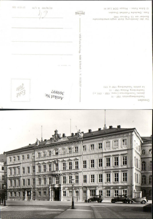 369897,Dresden Taschenbergpalais Palais