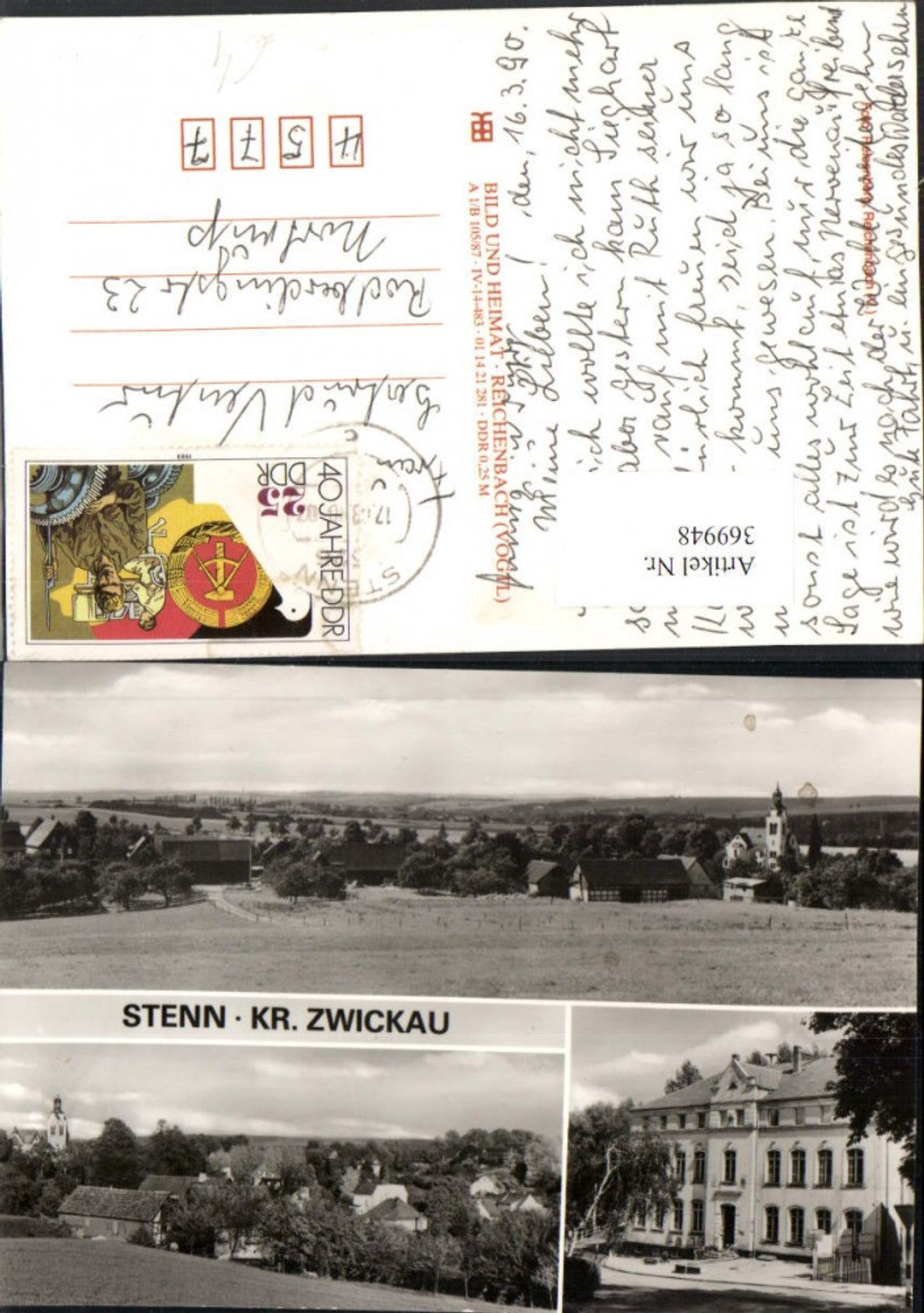 369948,Stenn Teilansichten Gebäude Mehrbildkarte