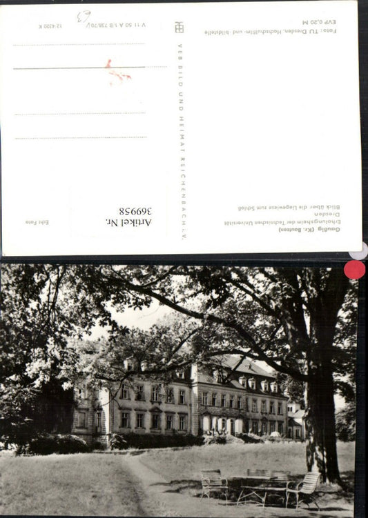 369958,Gaußig Erholungsheim d. Technischen Universität Dresden Schloss