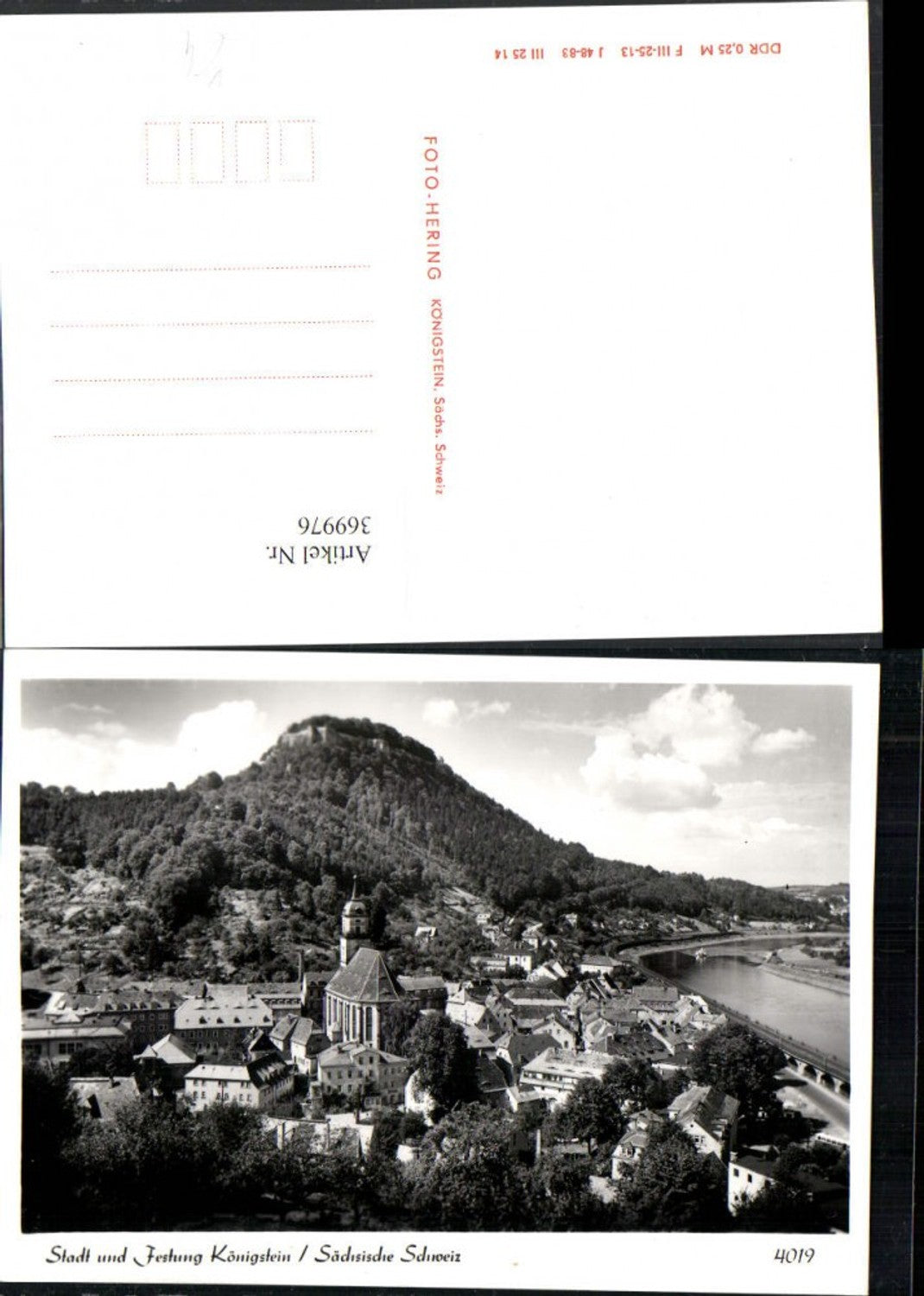 369976,Stadt und Festung Königstein Totale Kirche pub Foto Hering 4019
